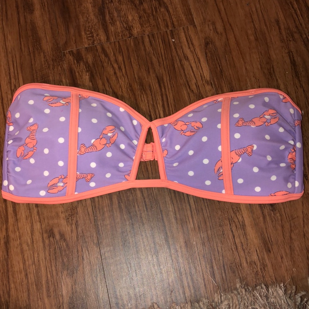 Aerie Lobster Bathing Suit Top